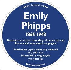 Emily Phipps blue plaque