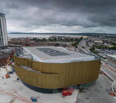 Swansea Arena (Gold Panels)